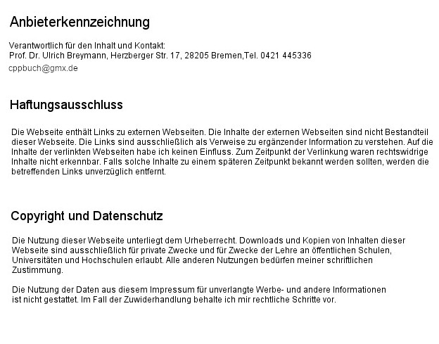 Impressum
